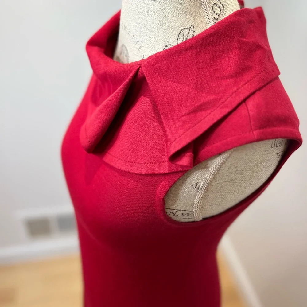 St.Johns red dress in very good condition. - Picture 5 of 7